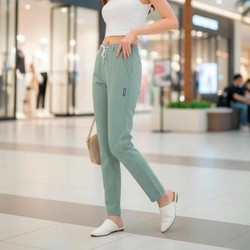 [Leve 3 Pague 2] Calça Feminina Aurora em Malha Seda Gelo (Moderna Com Modelagem Inteligente!!)