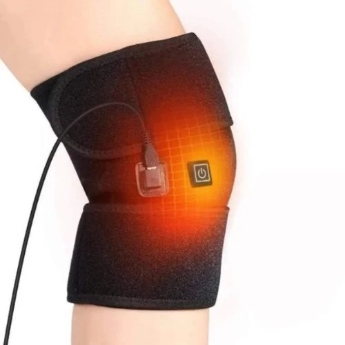 Joelheira Elétrica com Aquecimento USB Ajustável para Conforto Diário