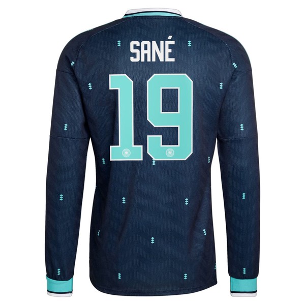 Camisa Seleção Alemanha Away 2026/27 Sané 19 - Manga longa