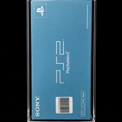 Case Acrílica Premium para PlayStation 2 Fat Aqua Blue