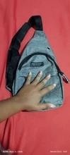 Mochila masculina bolsa impermeável de ombro pequena enviar cor aleatória