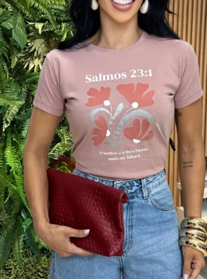 TSHIRT SALMOS 23:1 - NUDE