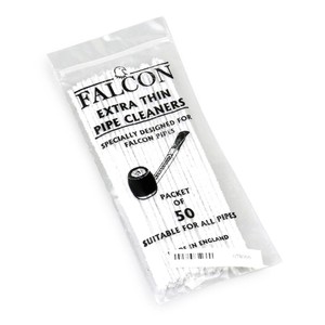 Limpador de Cachimbo de Algodão Falcon - Pacote com 50