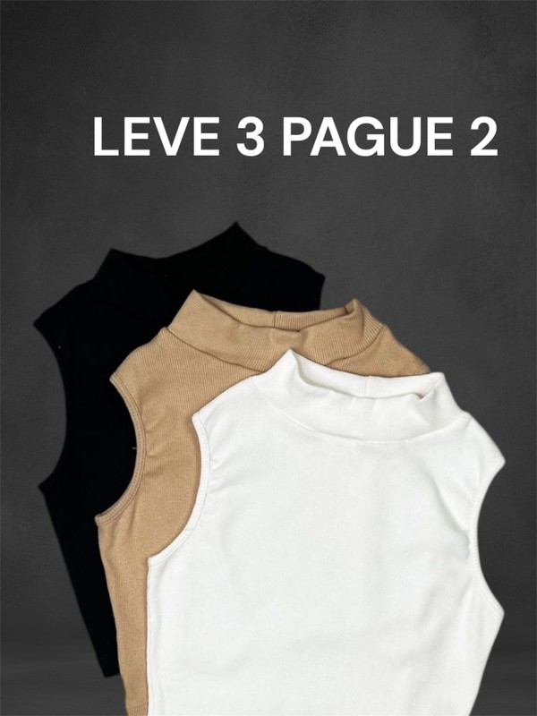  KIT 3 Regata Cropped Slim Comfort LEVE 3 PAGUE 2
