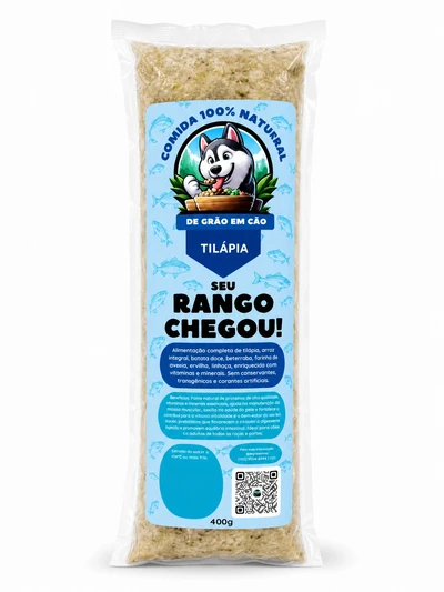 Refeição Natural de Peixe para Cães