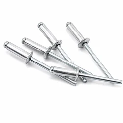 Rebite Pop 210 Alumínio 2,4 x 10 mm - Kit com 100 Unidades | Alta Resistência