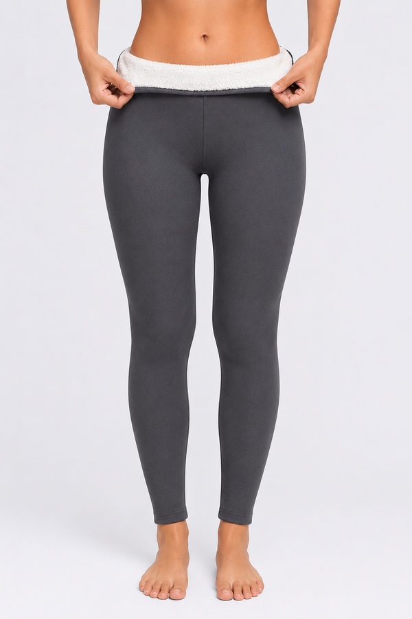 Calça Leg Forrada Com Lã 