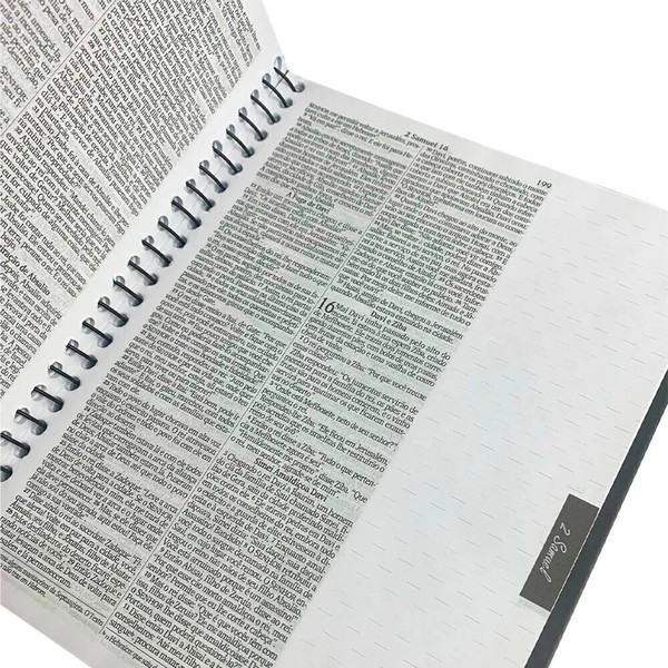 Bíblia NVI Com Espaço Para Anotações - Letra Média - Capa Espiral Rei Dos Reis