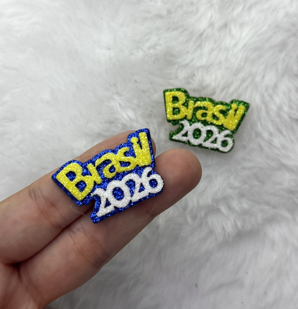Adesivo Brasil 2026 - COPA - 6 unid 