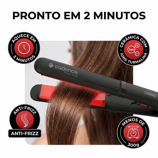 Prancha Cadence Pac280 Rouge Style