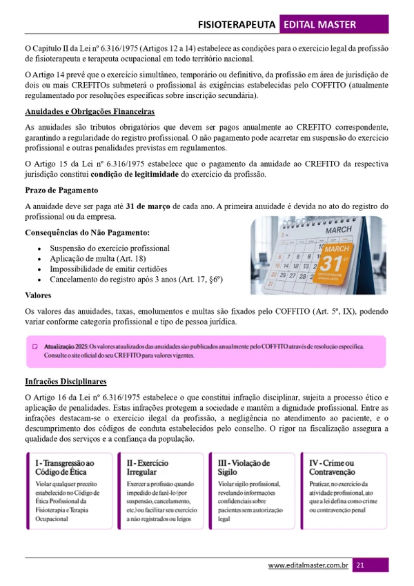 Fisioterapeuta - Ministério da Saúde