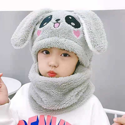 Gorro com Cachecol Infantil