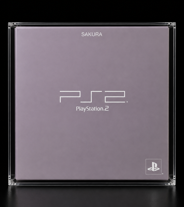 Case Acrílica Premium para PlayStation 2 Fat Sakura