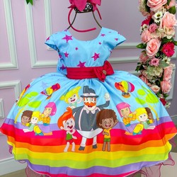 Vestido Temático - Mundo Bita 