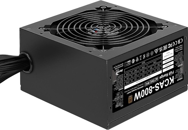 Fonte para PC Aerocool ATX 800W KCAS Sem Cabo - KCAS 800W