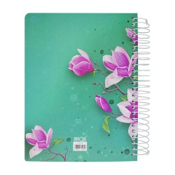 Bíblia Sagrada Com Espaço Para Anotações Harpa Avivada E Corinhos Flores Pink