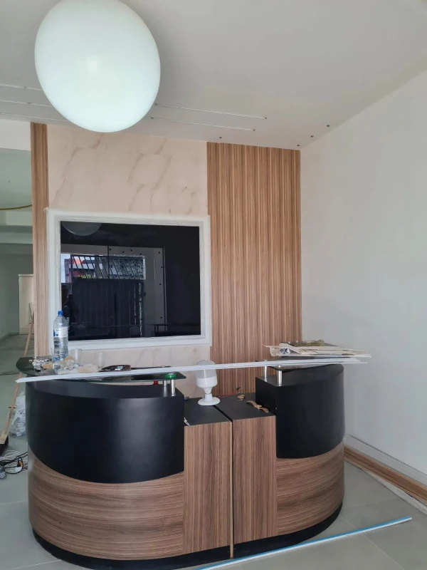 Painel Ripado WPC revestido com filme 2,90m x 0,15m