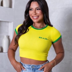 Cropped Aura Brasil