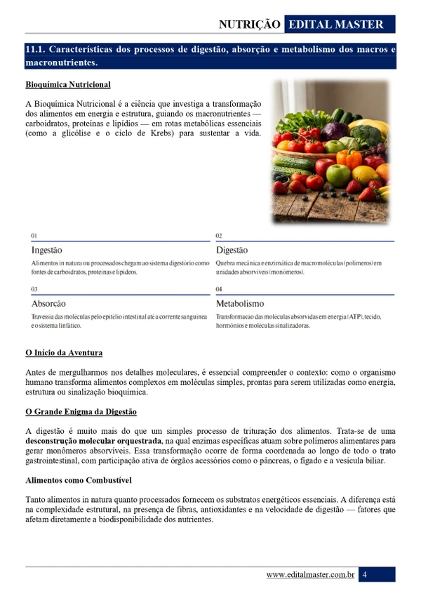 Nutrição ENARE 2026/2027