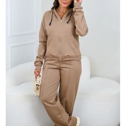 Conjunto Moletom Peluciado Urban Cappucino