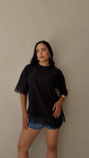 BLUSA ALINE ALGODÃO RENDA
