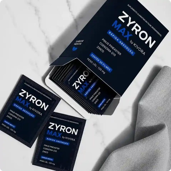 Zyron Max - Compre 1 Leve 2 + Frete Grátis