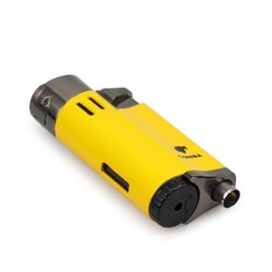Isqueiro Maçarico Cohiba 076 - Amarelo (4 Chamas)