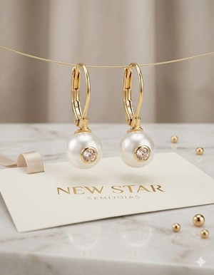 BRINCO NEW START ARGOLINHA DE ZIRCONIA ANTIALERGICO