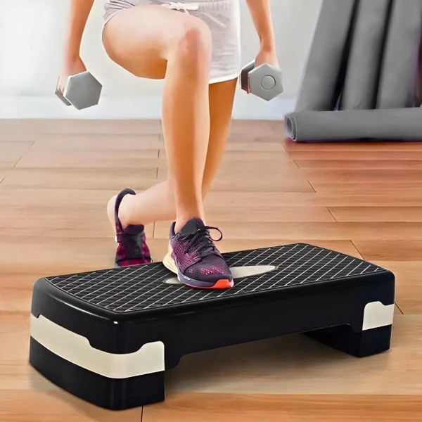 Kit de Ginástica com 2 Step Ajustáveis