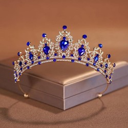 Tiara Luxuosa Coroa - Pedrarias 