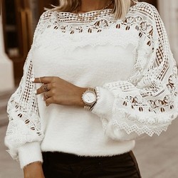 Blusa Manga Longa Feminina