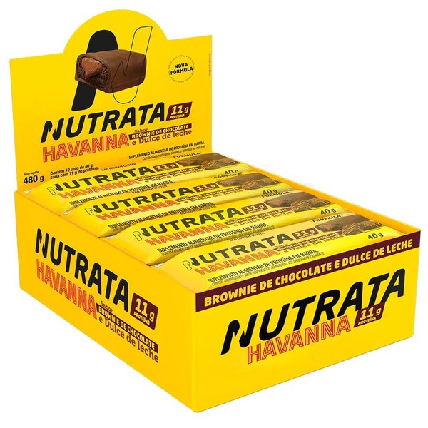 NUTRATA WHEY GREGO HAVANNA - 11G DE PROTEÍNA - CAIXA 12UN 