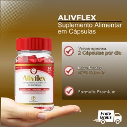 Alivflex - Kit com 2 Frascos de 60 Cápsulas