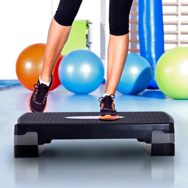 Kit de Ginástica com 2 Step Ajustáveis