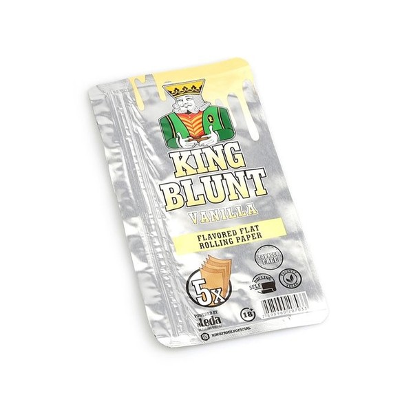 Blunt King Baunilha (Sem Tabaco) - Pacote com 5