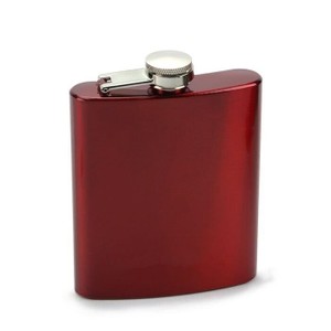 Cantil em Aço Inox - Vermelho (7oz)