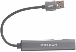 Hub C3Tech USB 3.0 4 Portas - HU-330SI