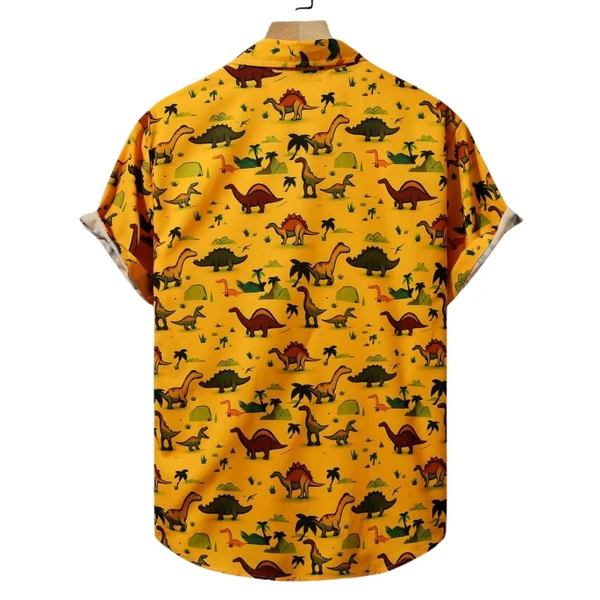 Camisa Vinser Jurassic Amarelo