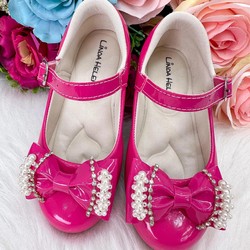 Sapatilha Flor Di Mila – Pink com Pérolas