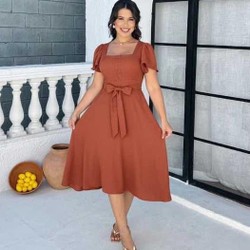 Vestido Midi Luxo 