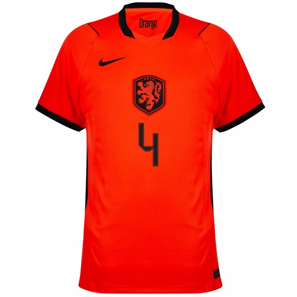 Camisa Seleção Netherlands Home 2026/27 Virgil 4