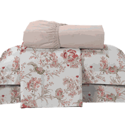 Jogo de Cama Basicasa 180 Fios Sophia - Queen