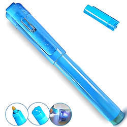 Kit com 3 Canetas P/ Identificar Notas Dinheiro Com Luz Uv