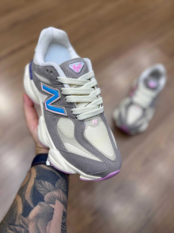 TENIS NEW BALANCE 9060 PREMIUM CINZA / ROSA