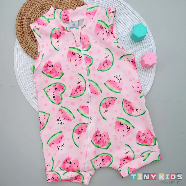 Macacão  Estampado Ursinho