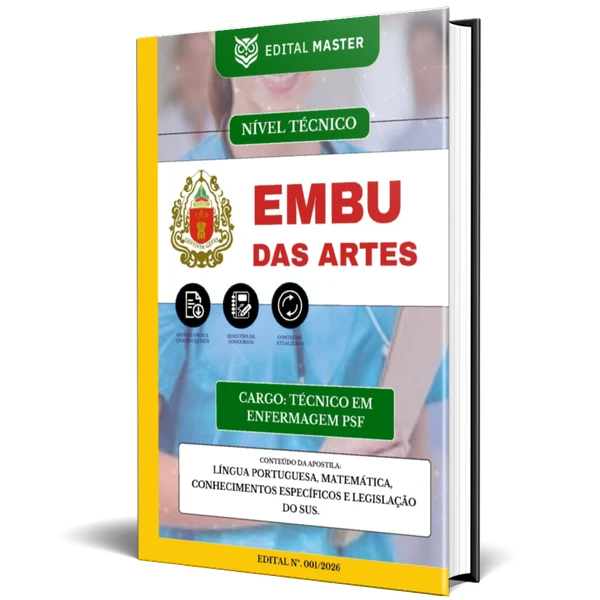 Técnico de Enfermagem PSF - Embu das Artes SP