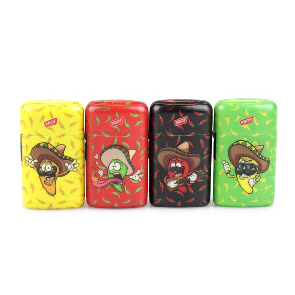 Isqueiro Maçarico Prof Capsule - Pepper (Sortido)