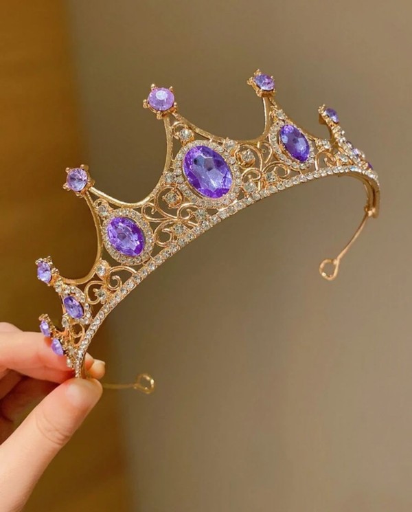 Tiara Coroa - Glamour Pedraria