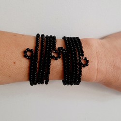 KIT 2 PULSEIRAS PRETINHO BÁSICO 