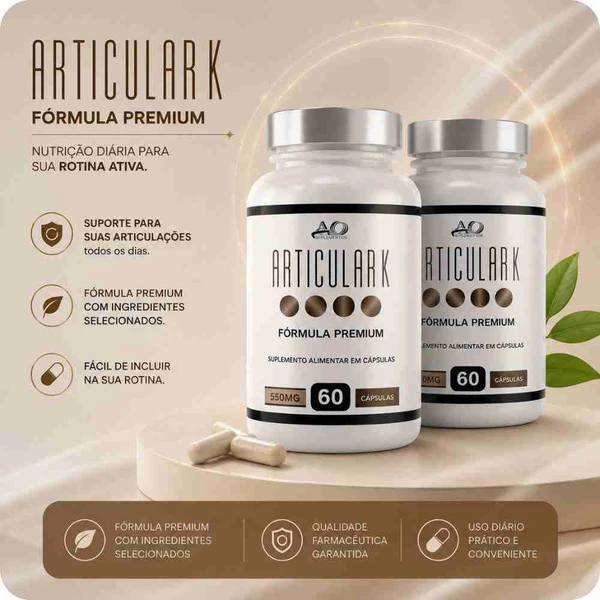 Articulark — Mais conforto e leveza em cada passo - 2 frascos
